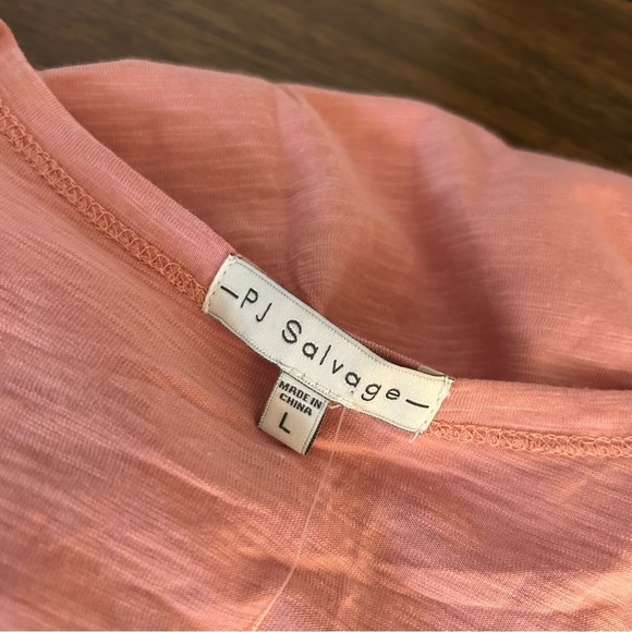 NWT PJ Salvage DOG MOTHER WINE LOVER Pink Graphic Tank Top L - Picture 6 of 11